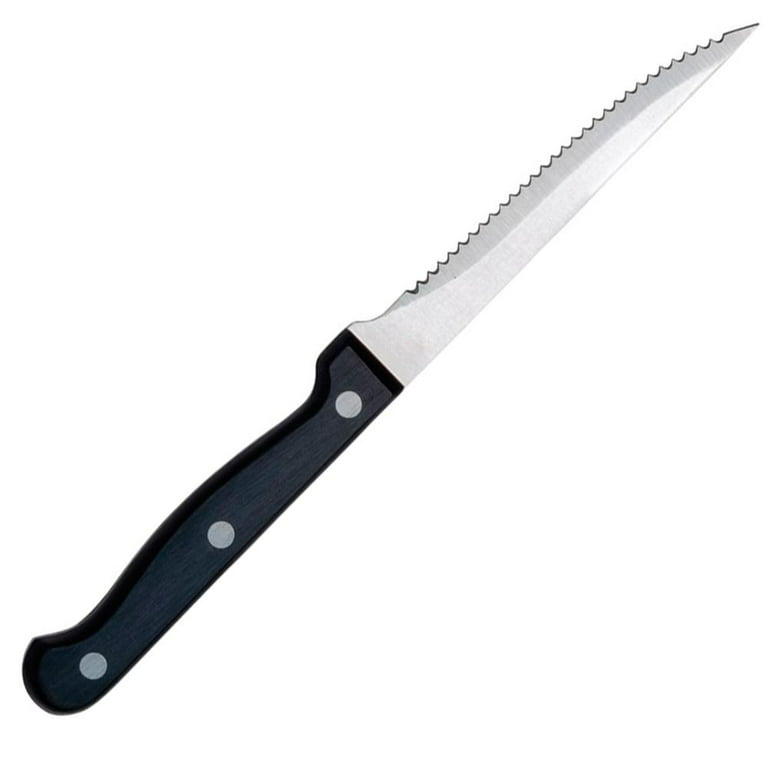 DSNN Steak Knives Set of 6 Muti-color Kitchen Ceramic Knife Set Sharp  Outdoor BBQ Knife
