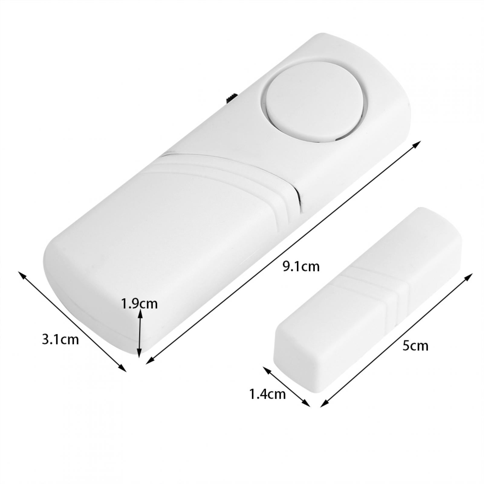 Haofy Security Alarm Door Alarm, Door Alarm System, For Mobile Home Hotel Rooms Garages Apartments