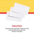 thumbnail image 4 of Index Cards School Smart Ruled, blancas, 3 x 5 pulgadas, paquete de 100, 4 of 7