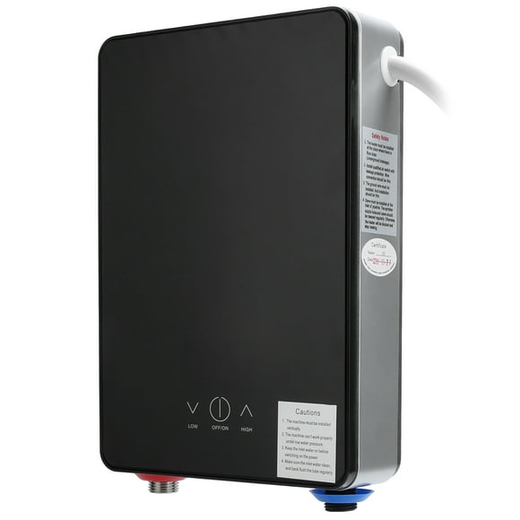 Tankless Water Heater, Tankless Electric High-definition LCD Display Water Heater, Household Hot And Cold For Bathroom Bathtub Heater