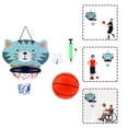 thumbnail image 3 of MasteelfCA 1 Ensemble Ensemble de Basketball Suspendu avec Mini Basketball pour Maison Bureau Chambre, 3 of 8