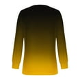 thumbnail image 4 of ZyeKqe Womens Tops Puff Long Sleeve Shirts Crewneck Pleated Dressy Casual Blouses Tunic or Tops to Wear with Leggings, 4 of 4