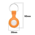 thumbnail image 4 of Funda Silicona para Llavero Apple Airtags Locator Tracker () Naranja, 4 of 9