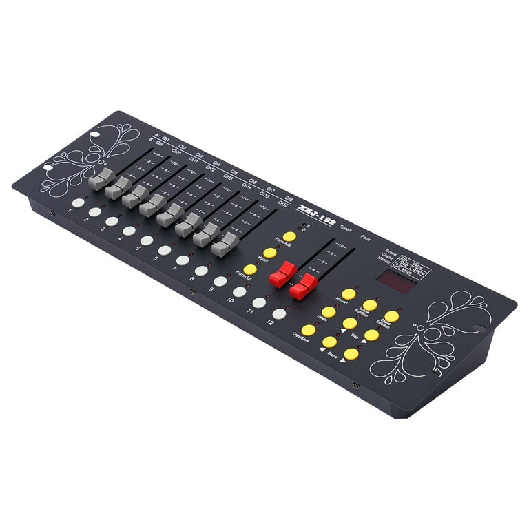 Miumaeov DMX 512 Light Controller 192CH DMX Console Stage DJ Light