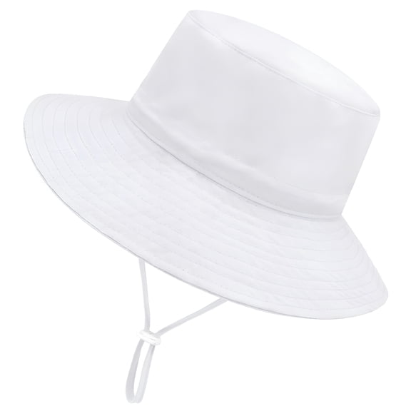 TELOLY Baby Sun Hat, Summer Hats for Girls Boys UPF 50 Toddler Beach Hat Kids Sun Hat for 6 months-5 years Wide Brim Children Caps Sun Protection