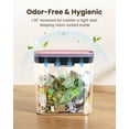 thumbnail image 5 of Pink 5 Gallon Automatic Touchless Plastic Slim Wastebasket for Bathroom Office RV Bedroom Living Room, 5 of 8