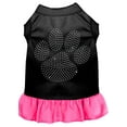 thumbnail image 4 of Pet Dog  Cat Dress Rhinestone, "Clear Paw", 4 of 10