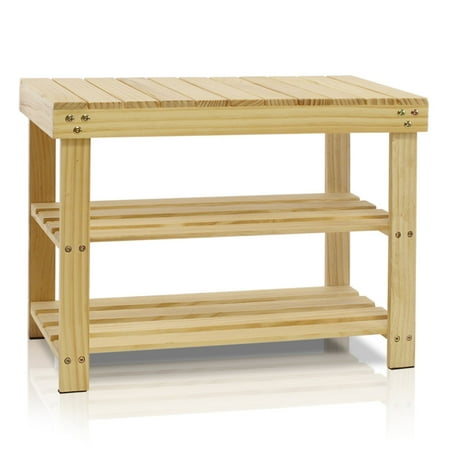 Furinno Fncj 33019 Pine Solid Wood Shoe Rack Furinno Fncj 33019 Pine Solid Wood Shoe Rack