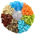 thumbnail image 2 of Juego de ladrillos Building Blocks Toy Feleph 2x4, 320 piezas, 2 of 6