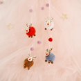 thumbnail image 3 of 4 pieces of Christmas pendants, felt deer pendants, new creative elk pendants, Christmas tree pendant gifts, 3 of 5