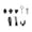 Black 8pcs, variant on Drain Line Cleaner Tool Cutter Head for Dredging Sewer Dredge Clogged Toilet Plungers Cutting Head Tool for Drain Augers Home Toilet Shower 7pcs