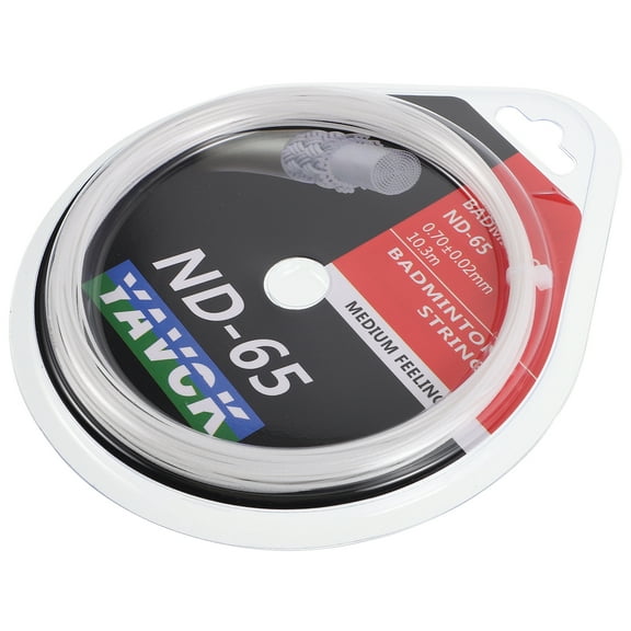 Badminton Racket Line European Tissue Hole-free Storage White