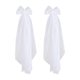 thumbnail image 1 of 2 Uds Velos De Hombro Para Boda Suministros De Decoración Para Fiestas Chal Mujer Tul De Malla Suave Blanco, 1 of 8