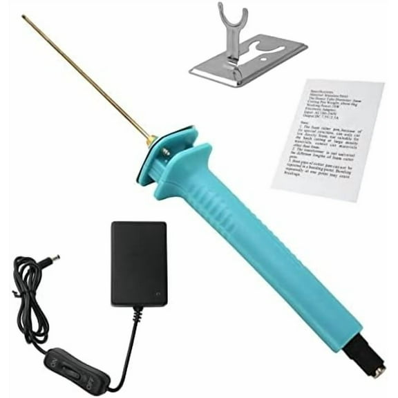 Foam Cutter Electric Hot Wire Cutter Pen 10CM Foam Board Cutting with Stand 18W Hot Knife Styrofoam Cutting Pen with Apaptor Foam Cutting Tool for White Sofe Styrofoam,Arts,Handcraft$$