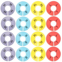 20 Pcs Size Separator Clothes Dividers for Clothing Racks Retail Hangers Cut off Labels Tags