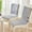 32#Gray, variant on Chair Cushion with Non-Slip Back and Adjustable Strap, All-Season Polyester Seat Pad for Dining Chair Sofa Car, Washable Home Office Travel Comfort Cushion