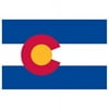 Valley Forge Colorado Flag 36 in. H x 60 in. W