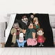 thumbnail image 1 of Manta de franela súper suave Gravity Falls tamaño Queen para cama, manta acogedora, para cama, sofá, sillón, viajes, camping, manta de 60 x 80 pulgadas, 1 of 8