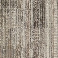 thumbnail image 3 of HomeRoots 12' Ivory Gray And Black Abstract Distressed Runner Rug With Fringe, 3 of 6