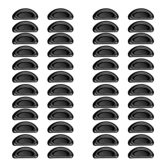 Adhesive Nose Pad 24 Pairs Eyeglass Nose Pads Stick on Silicone for Glasses Sunglasses Thin Nose Pads Eyeglasses,24 Pairs x Adhesive Eye Glasses Nose Pads,Black