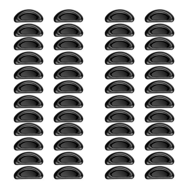 Almohadillas Adhesivas para la Nariz, 24 Pares de Almohadillas para Nariz para Anteojos, Se Pegan en Silicona para Anteojos, Gafas de Sol, Almohadillas Finas para Nariz, Anteojos