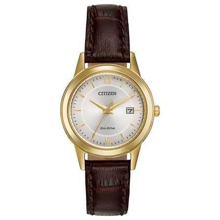 Citizen Women's Eco-Drive Classic Corso Gold-Tone Stainless Steel Watch FE1082-05A