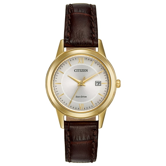 Citizen Women's Eco-Drive Classic Corso Gold-Tone Stainless Steel Watch FE1082-05A