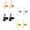 The Guitar, variant on Mall of Style - Trumpet Earrings - Saxophone Jewelry - Musical Earrings (The Trumpet)