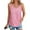Pink, variant on Womens Tank Tops Sequin Tops for Women V Neck Tank Tops Sparkly Club Night Concert Outfits Sparkly Top Summer Tops for Women Pink L