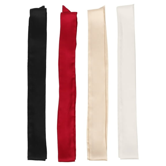 HOMEMAXS 4Pcs Sash Belt Dress Decorative Belt Wedding Sash Belt Bridal Belt for Robe Dress