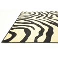 thumbnail image 4 of Unique Loom Okapi Wildlife Modern Animal Print Area Rug or Runner, 4 of 7