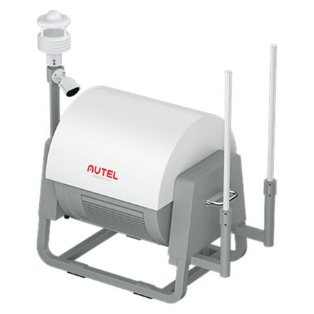 Autel Robotics EVO Nest All-Weather Operation Lightweight Drum-Style Design Transportable Fast Charge Capable IP55-Rating Base for EVO Series Drones Management with 4.4 Miles Operation Range