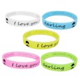 thumbnail image 2 of Minkissy Luminous Custom Event Wristbands 20Pcs for Sports Concerts and Festivals, 2 of 8