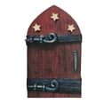 thumbnail image 1 of Adornos decorativos para puertas de hadas Adornos decorativos de madera para puertas de árboles de hadas enanas, 1 of 3