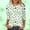 #252-Mint Green, variant on Ounisa Womens Tops 3/4 Sleeve St. Patrick's Day T-Shirts Crew Neck Spring Graphic Tee Clothes