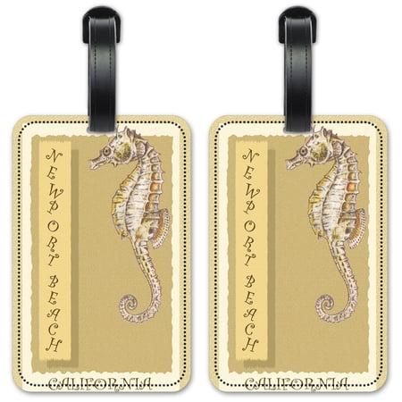 Colors of Florida - Luggage ID Tags / Suitcase Identification Cards - Set of 2
