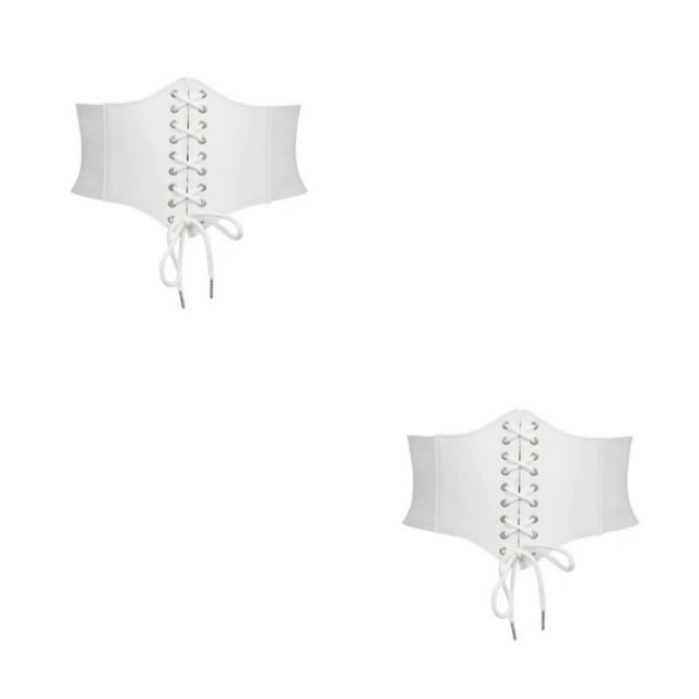 braveheart Fermeture de Taille Fine Méticuleusement Conçue pour un Look Impeccable Blanc 73cm 2Set