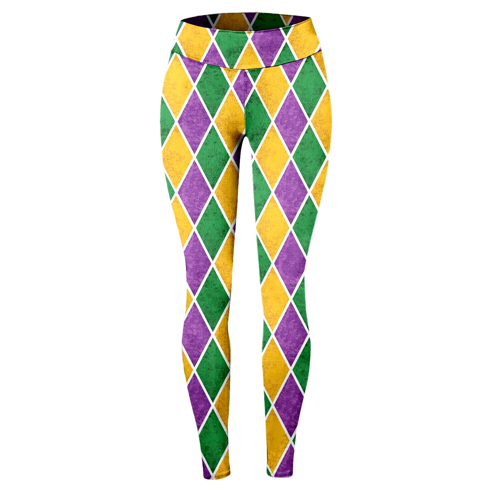 Women Leggings Comtable Sports Mardi Gras Carnival Tights Carnival ...