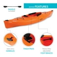 Lifetime Glide 98 SitIn Kayak Orange 90321