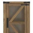 thumbnail image 6 of Craftian 68" Tall Farmhouse Storage Cabinet for Bathroom, Living Room, Kitchen, Brown, 6 of 8