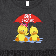 thumbnail image 4 of Inktastic Big Sister Duck Girls Toddler Dress, 4 of 5