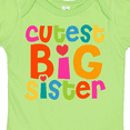 thumbnail image 4 of Inktastic Cutest Big Sister Girls Baby Bodysuit, 4 of 5