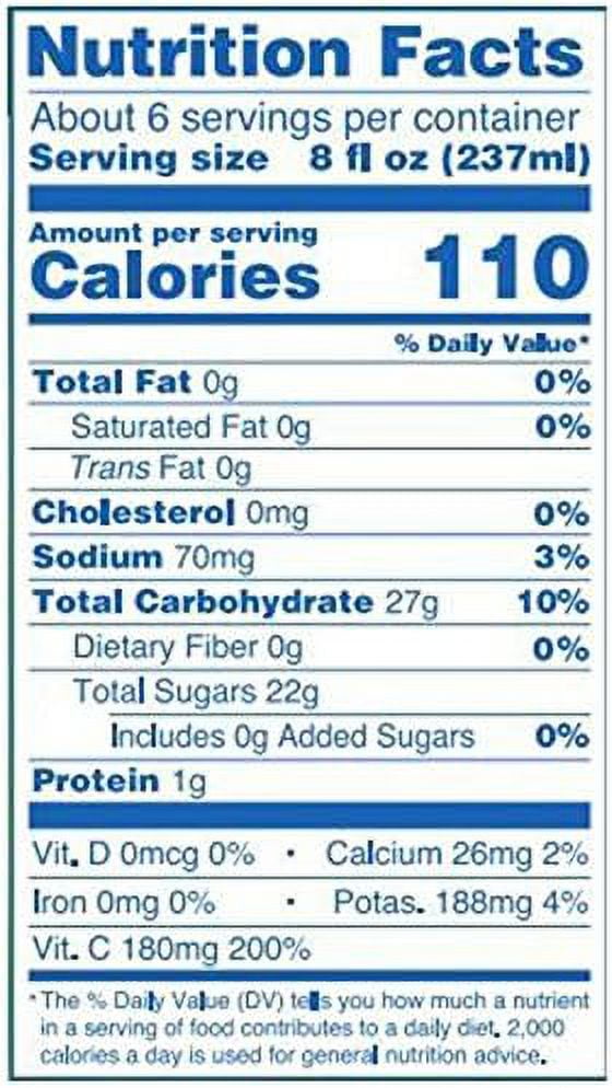 Thick & Easy Clear Thickened Orange Juice, Nectar Consistency, 46 Ounce (Pack of 6)