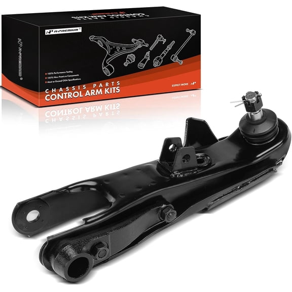 A-Premium Front Right Lower Control Arm, with Ball Joint, Compatible with Nissan Frontier 1998-2004
