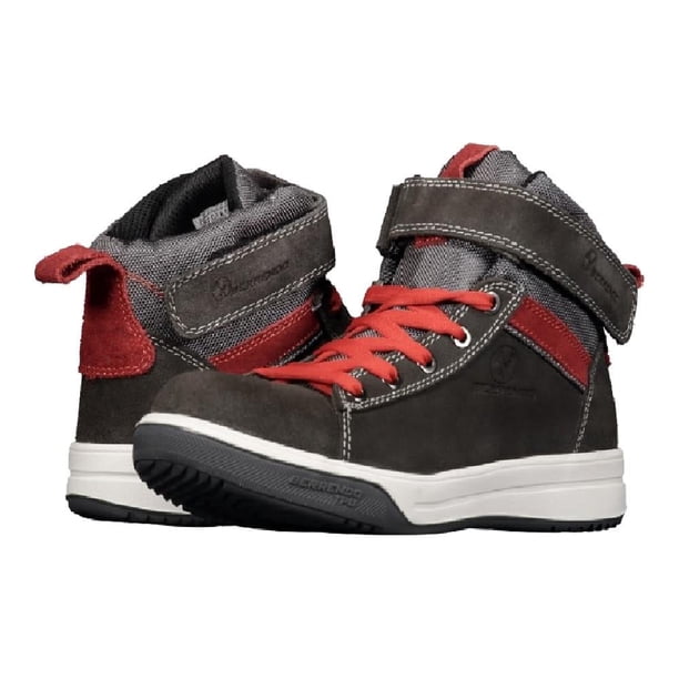 Tenis Berrendo Urban Bota hunting gris/rojo sneakers 28 mex