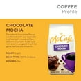 thumbnail image 5 of McCafe Mocha Collection Chocolate Mocha Flavored Ground Coffee, Light Roast, 11 oz Bagged, 5 of 14