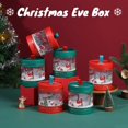 thumbnail image 2 of Christmas Candy Box Gift Apples Mousse Cake Hug Bucket Dessert Plastic Transparent Packing Box Party Decorations Happy New Year, 2 of 4