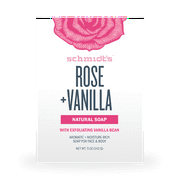 Schmidt's Natural Bar Soap Rose + Vanilla 5 OZ