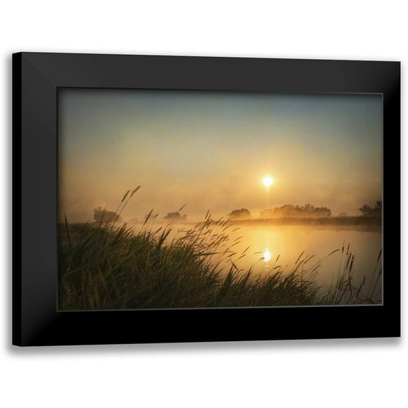 Murdock, Ramona 18x13 Black Modern Framed Museum Art Print Titled - Misty Morning