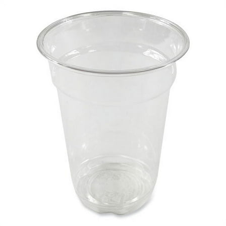 clear plastic cold cups, squat, 9 oz, pet, 1,000/ carton | Bundle of 2 Cartons
